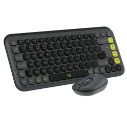 LOGITECH Keyboard/Mouse POP Icon Combo Graphite