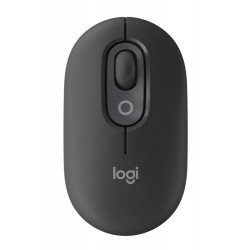 LOGITECH Mouse POP Wireless With Emoji Button Graphite
