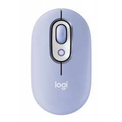 LOGITECH Mouse POP Wireless With Emoji Button Lilac