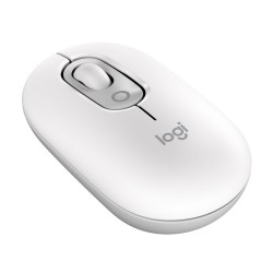 LOGITECH Mouse POP Wireless With Emoji Button White