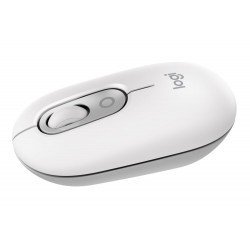 LOGITECH Mouse POP Wireless With Emoji Button White