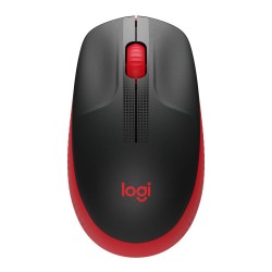 LOGITECH Mouse Wireless M190 Red
