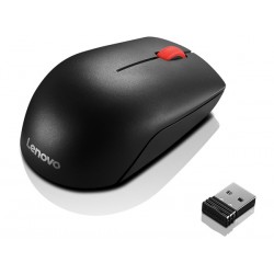 LENOVO Essential Compact Wireless Mouse, Black