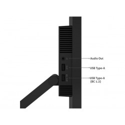 LENOVO Monitor ThinkVision T24t-20 23.8" FHD ,IPS, HDMI, Display Port, USB Type-C Gen 1, Height adjustable, Touch, 3YearsW