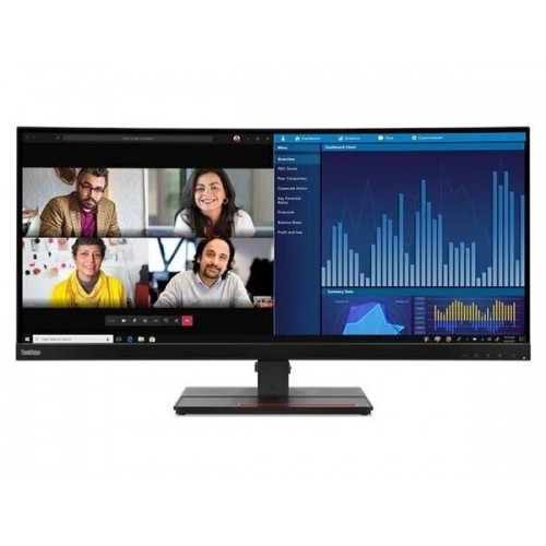 LENOVO Monitor Thinkvision P34w-20 34.14" IPS WQHD, HDMi, Display Port,Ethernet,Height Adjust,3YearsW