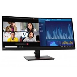 LENOVO Monitor Thinkvision P34w-20 34.14" IPS WQHD, HDMi, Display Port,Ethernet,Height Adjust,3YearsW