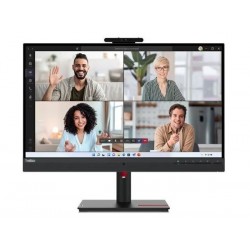 LENOVO Monitor ThinkVision T27hv-30 27" QHD IPS, VGA, HDMi, Display Port, USB,USB-C, Height adjustable,Webcam, Speakers, , 3Yea