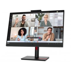 LENOVO Monitor ThinkVision T27hv-30 27" QHD IPS, VGA, HDMi, Display Port, USB,USB-C, Height adjustable,Webcam, Speakers, , 3Yea