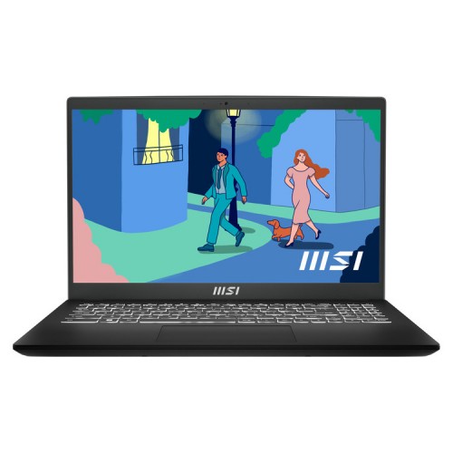 MSI Laptop Modern 15 B7M 15.6" FHD IPS R7-7730U/16GB/1TB SSD/Win 11 Home/2Y/Classic Black
