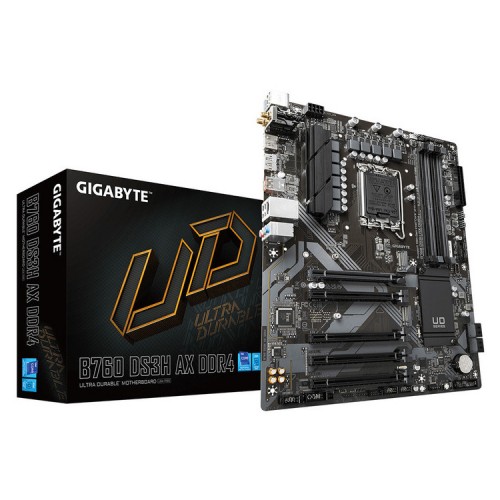GIGABYTE MOTHERBOARD B760 DS3H AX DDR4, 1700, ATX