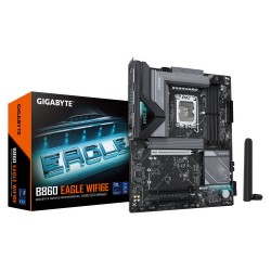 GIGABYTE MOTHERBOARD B860 EAGLE WIFI6E DDR5, 1851, ATX