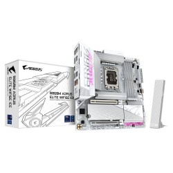 GIGABYTE MOTHERBOARD B860M AORUS ELITE WIFI6 ICE DDR5, 1851, MATX