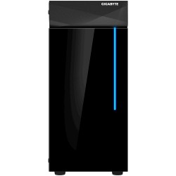 GIGABYTE Case C200W GLASS  Middle ATX Black USB 3.0