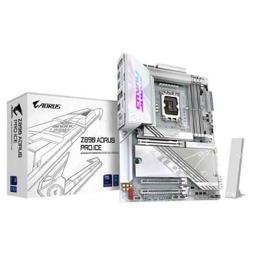 GIGABYTE MOTHERBOARD Z890 AORUS PRO ICE , 1851, DDR5, ATX