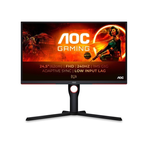 AOC 25G3ZM BK FHD Ergonomic Gaming Monitor 25" 240Hz (AOC25G3ZM)