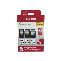 Canon Μελάνι Inkjet PG-540Lx2 CL-541XL Ph.Value Pack (5224B015) (CANCL-541XLPVP) *