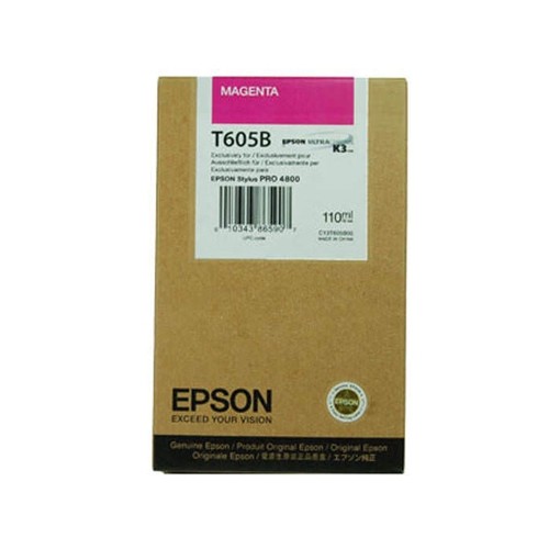 Epson Μελάνι Inkjet T605B Magenta (C13T605B00) (EPST605B00)