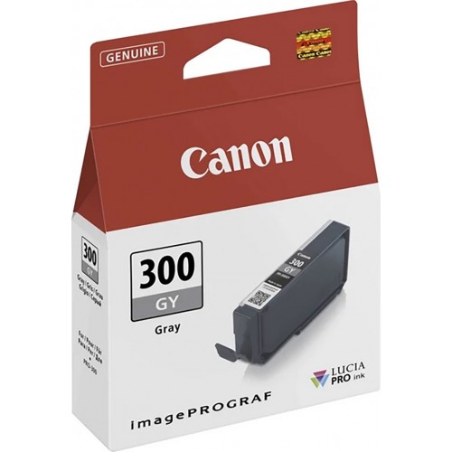 Canon PFI-300 Μελάνι Εκτυπωτή InkJet Γκρι (4200C001) (CANPFI-300GY) *