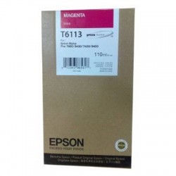 Epson Μελάνι Inkjet T6113 Magenta (C13T611300) (EPST611300)