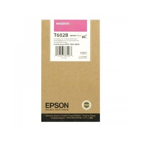 Epson Μελάνι Inkjet T602B Magenta (C13T602B00) (EPST602B00)