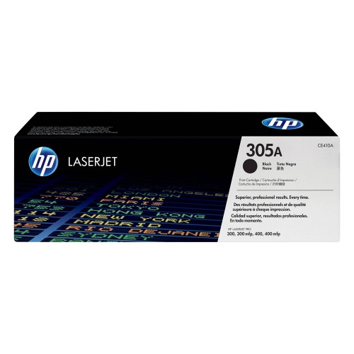 HP LaserJet PRO 300 400 305A Black Toner (CE410A) (HPCE410A)