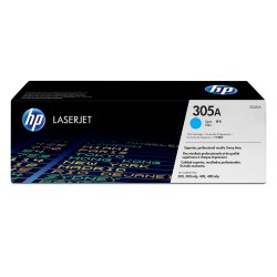 HP LaserJet PRO 300 400 305A Cyan Toner (CE411A) (HPCE411A)