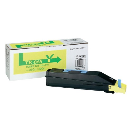 KYOCERA KYOCERA TASKALFA 250ci 300ci YELLOW TONER (12k) (TK-865Y) (KYOTK865Y)