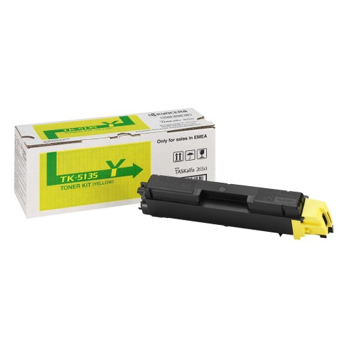 KYOCERA TASKALFA 265CI 266CI TNR YELLOW (5k) (TK-5135Y) (KYOTK5135Y)