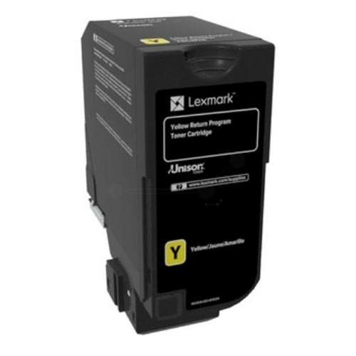 LEXMARK CS720 CS725 CX725 YELLOW RET. P. TONER CRTR (74C20Y0) (LEX74C20Y0)