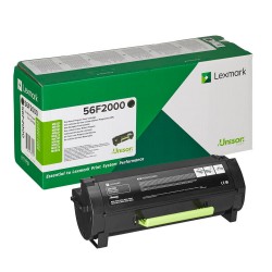 LEXMARK MS MX 321 421 521 522 621 622 TONER BLACK 6K (56F2000) (LEX56F2000)