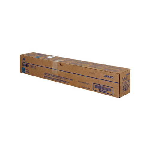 KONICA MINOLTA BIZHUB C224 284 364 TN321C CYAN TONER (A33K450) (MINTN321C)