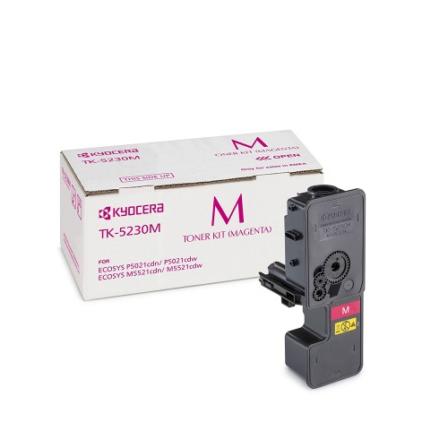 KYOCERA ECOSYS M5521MFP P5021 TONER HC MAGENTA (TK-5230M) (KYOTK5230M)