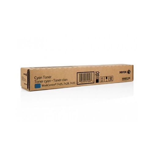 XEROX WC 7425 28 35 TONER CRTR CYAN (15k) (006R01398) (XER006R01398)
