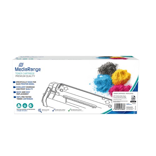 Toner MEDIARANGE Συμβατό για Εκτυπωτές HP (Black) (CC530A 304A CE410X 305A CF380X 312A) (MRHPTCC530A)