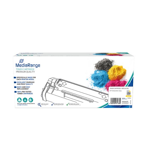 Toner MEDIARANGE Συμβατό για Εκτυπωτές HP (Yellow) (CF412X 410X) (MRHPTCF412X)