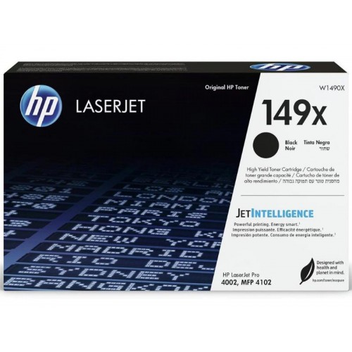 HP 149X Toner Laser Εκτυπωτή Μαύρο High Yield (W1490X) (HPW1490X)
