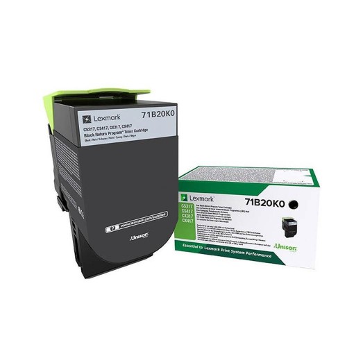 LEXMARK CS CX317 417 517 TONER BLACK 3.0K (71B20K0) (LEX71B20K0)