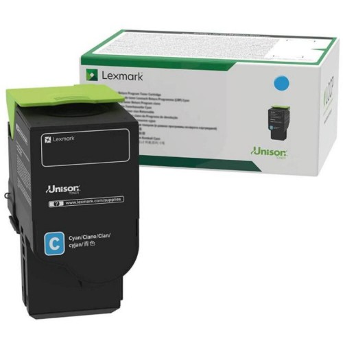 LEXMARK CS531 CS632 CX532 CX635 TONER CRTR CYAN 2k (75M20C0) (LEX75M20C0)
