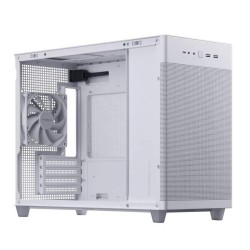ASUS AP201 PRIME CASE TG WHITE Mini Tower (90DC00G3-B39010) (ASU90DC00G3-B39010)