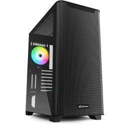 Sharkoon M30 RGB Gaming Midi Tower Κουτί Υπολογιστή με Πλαϊνό Παράθυρο Μαύρο (M30RGB ) (SHRM