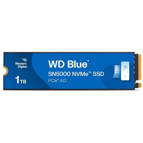 Western Digital Δίσκος SSD Blue SSD 3D 1TB M.2 2280 SN5000 (WDS100T4B0E)