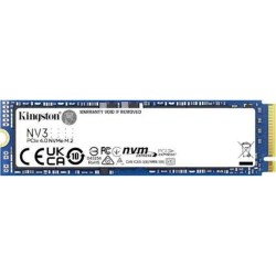 Kingston NV3 500GB PCIe 4.0 NVMe SSD (SNV3S 500G) (KINSNV3S 500G)