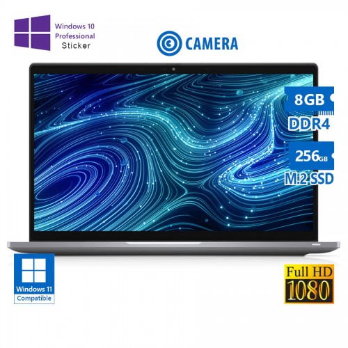 Dell (A-) Latitude 7420 Silver i5-1145G7/14``FHD/8GB DDR4/256GB M.2 SSD/No ODD/Camera/10P Grade A- R