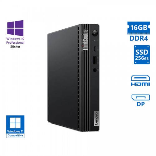 Lenovo ThinkCentre M75q Gen2 Tiny AMD Ryzen 7 Pro 4750GE/16GB DDR4/256GB SSD/No ODD/10P Grade A Refu