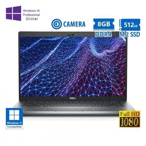Dell (A-) Latitude 5430 i5-1245U/14``FHD/8GB DDR4/512GB M.2 SSD/No ODD/Camera/10P Grade A- Refurbish