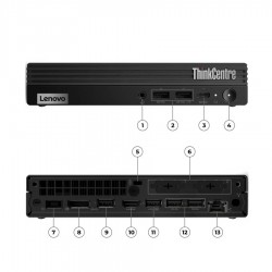 Lenovo ThinkCentre M70q Tiny i5-10400T/8GB DDR4/240GB SSD New/No ODD/10H Grade A Refurbished PC