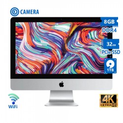 Apple (B) iMac 18.2 A1418 WiFi w/Monitor 21.4``4K Retina i5-7500/8GB DDR4/32GB PCIe SSD &amp 1TB/No ODD