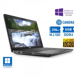 Dell (A-) Latitude 5400 i5-8365U/14``FHD/8GB DDR4/256GB M.2 SSD/No ODD/Camera/10P Grade A- Refurbish