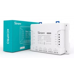 SONOFF Smart Διακόπτης 4CH PRO R3, 4 θέσεων, 40A, RF control, λευκός