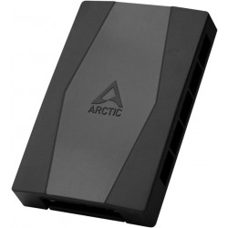 Arctic Case Fan Hub - PWM Sharing Hub for PC fans - 10 outputs - SATA Power
